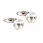 KIS PÁRNA kapcsos fülbevaló - 8 mm (crystal)