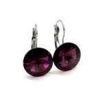 DIANA 14 mm-es fülbevaló (Amethyst)
