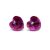 SZERELEM fülbevaló (fuchsia AB)