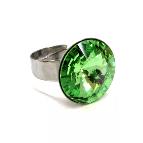 Óriás gyűrű (peridot zöld)