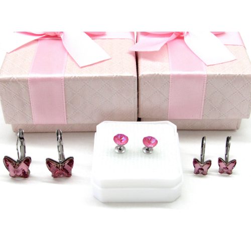 ANYA-LÁNYA fülbevaló csomag ajánlat (antique pink)