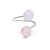 DUPLA XENA gyűrű (rose water opal)
