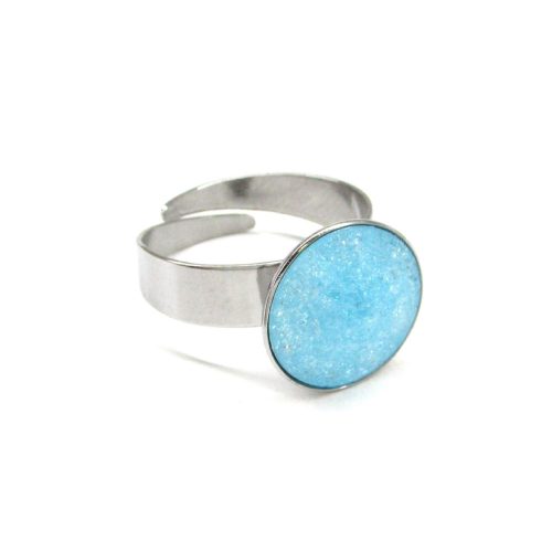 DIANA gy?r? (14 mm-es aquamarine ICE)