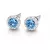 APHRODITÉ bedugós fülbevaló (aquamarine 8 mm-es)