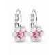 Kis virág fülbevaló (rose water opal)