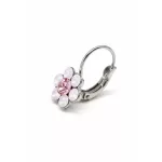 Kis virág fülbevaló (rose water opal)