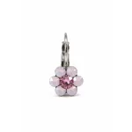 Kis virág fülbevaló (rose water opal)