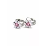 Kis virág fülbevaló (rose water opal)