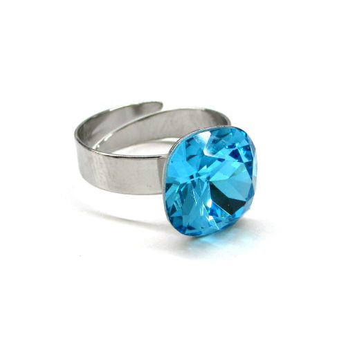 NAGY PÁRNA gyűrű (aquamarine)