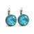 MANDALA kapcsos fülbevaló 14mm-es (aquamarine)