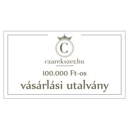 VÁSÁRLÁSI UTALVÁNY 100.000 Ft értékben