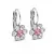 Kis virág fülbevaló (crystal-light rose)