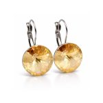 DIANA 14 mm-es fülbevaló (gold shadow)