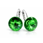 DIANA 16 mm-es fülbevaló (peridot)