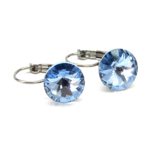 DIANA 10 mm-es fülbevaló (light sapphire)