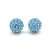 HÉRA bedugós fülbevaló (aquamarine 10 mm-es)