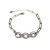 CRYSTAL HANDCUFFS ezüst karkötő