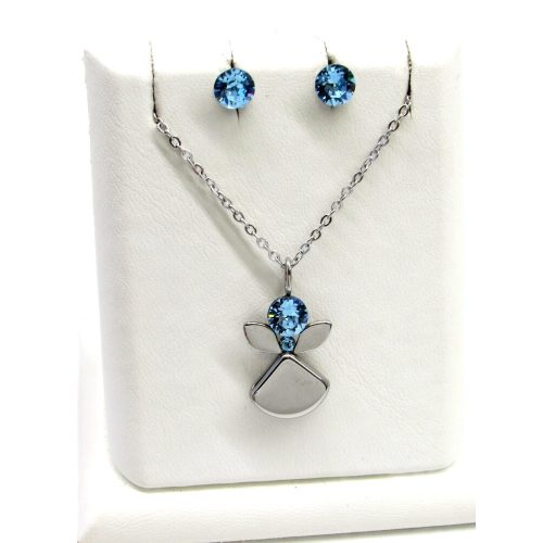 Gravírozható angyalka szett (aquamarine)