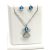 Gravírozható angyalka szett (aquamarine)