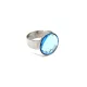 KEREK KLARISSA gyűrű (aquamarine)