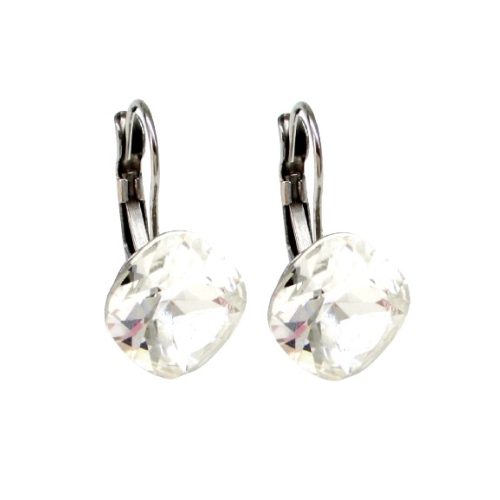NAGY PÁRNA kapcsos fülbevaló (crystal)