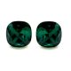 NAGY PÁRNA fülbevaló (emerald)