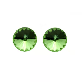 VENUS fülbevaló - 8 mm (peridot)