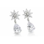 ALESSIA ezüst bedugós fülbevaló - 25 mm