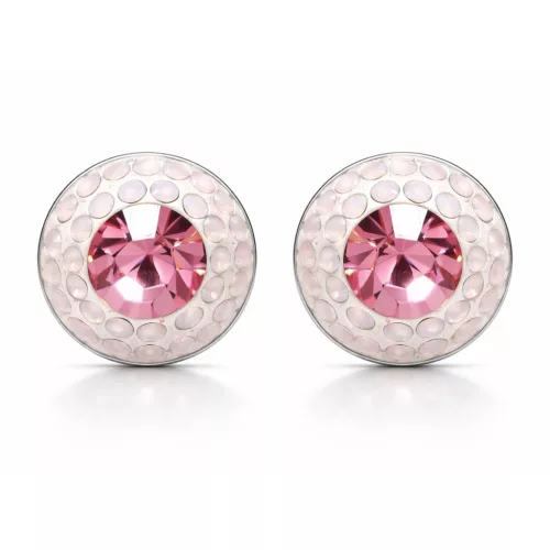 APHRODITÉ bedugós fülbevaló (rose water opal 14 mm-es)