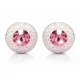 APHRODITÉ bedugós fülbevaló (rose water opal 14 mm-es)