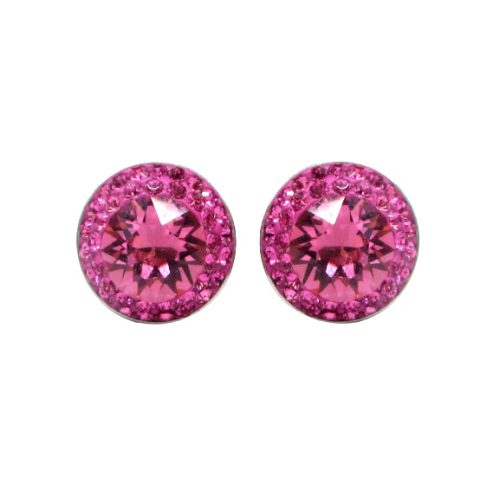 APHRODITÉ bedugós fülbevaló (rose 12 mm-es)
