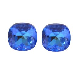NAGY PÁRNA fülbevaló - 12 mm (royal blue delite)