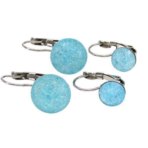 ANYA-LÁNYA fülbevaló csomag - 5 éves kortól (aquamarine ice)