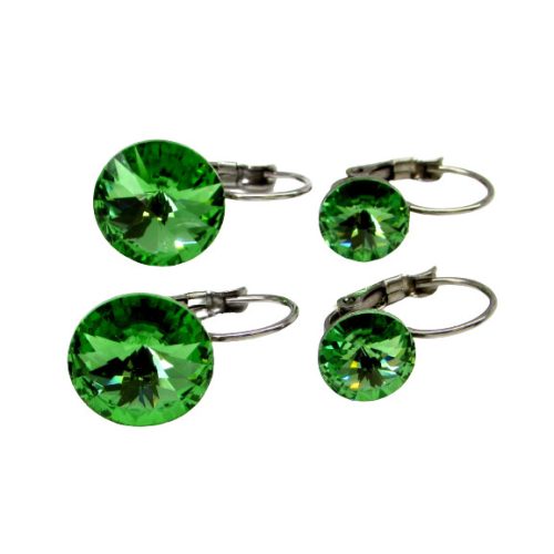 ANYA-LÁNYA fülbevaló csomag - 5 éves kortól (peridot)
