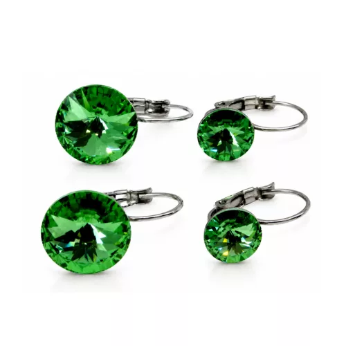 ANYA-LÁNYA fülbevaló szett - 5 éves kortól (peridot)