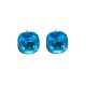KIS PÁRNA fülbevaló (dark aquamarine)
