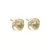 KIS PÁRNA fülbevaló - 8 mm (gold shadow)