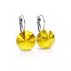 DIANA 14 mm-es fülbevaló (metallic sunshine)