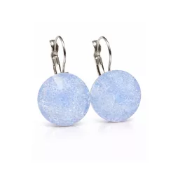 DIANA 14 mm-es fülbevaló (light sapphire ice)