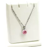 APHRODITÉ nyaklánc 8 mm (rose water opal/light rose)