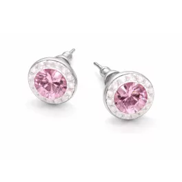   APHRODITÉ bedugós fülbevaló - 8 mm (light rose-rose water opal)