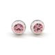 APHRODITÉ bedugós fülbevaló (rose water opal/light rose 8 mm-es)