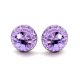 APHRODITÉ bedugós fülbevaló (violet 12 mm-es)