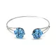 TRIPLA XENA karkötő (aquamarine)