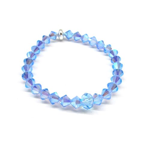 OLIVIA karkötő (light sapphire ab)