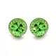APHRODITÉ bedugós fülbevaló (peridot 12 mm-es)