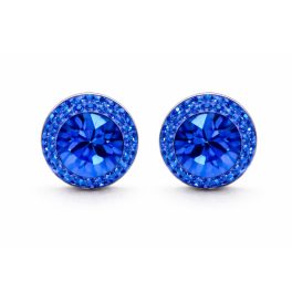 APHRODITÉ bedugós fülbevaló - 12 mm (sapphire)