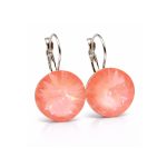 DIANA 14 mm-es fülbevaló (flamingo ignite)