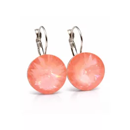 DIANA 14 mm-es fülbevaló (flamingo ignite)