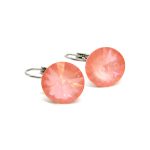 DIANA 14 mm-es fülbevaló (flamingo ignite)